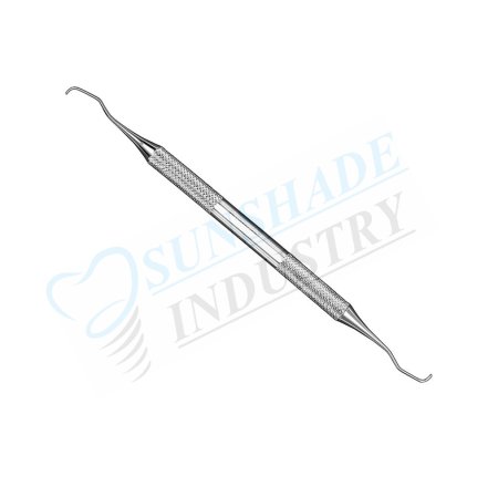  Gracey Periodontal Curette – Stainless Steel Scaling & Root Planing Instrument by Sunshade Industry